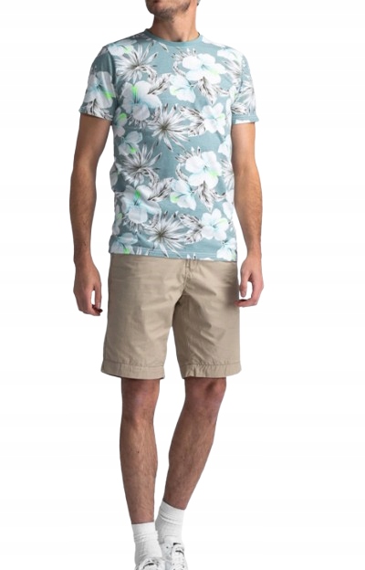 Petrol Industries Béžové Kraťasy S Páskem Na Každodenní Nošení 3XL Kwa