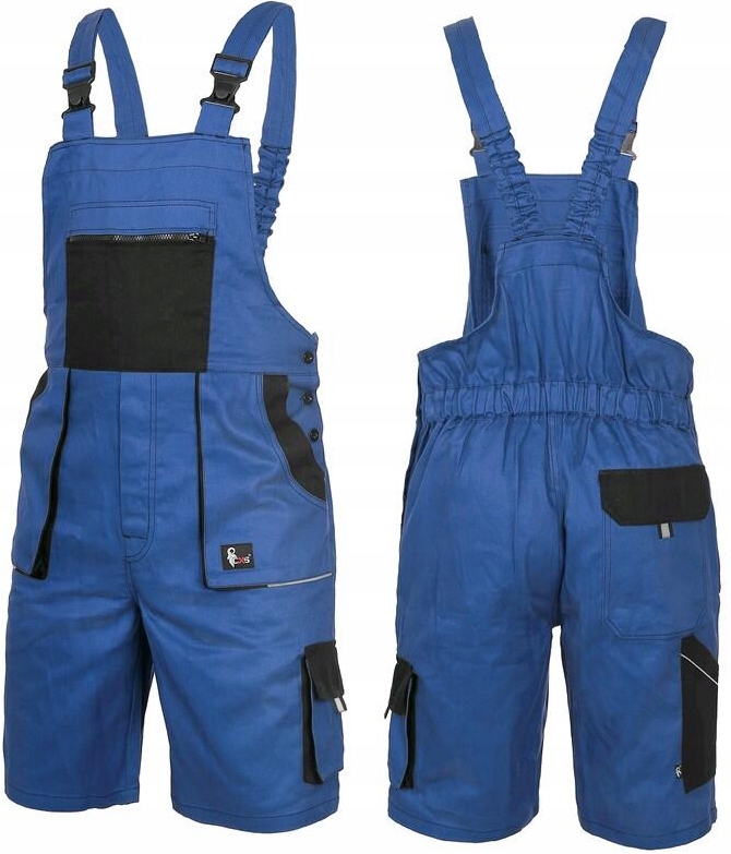 Spodenki Męskie Robocze Bawełniane Ogrodniczki Krótkie Cxs Luxy Denis 60