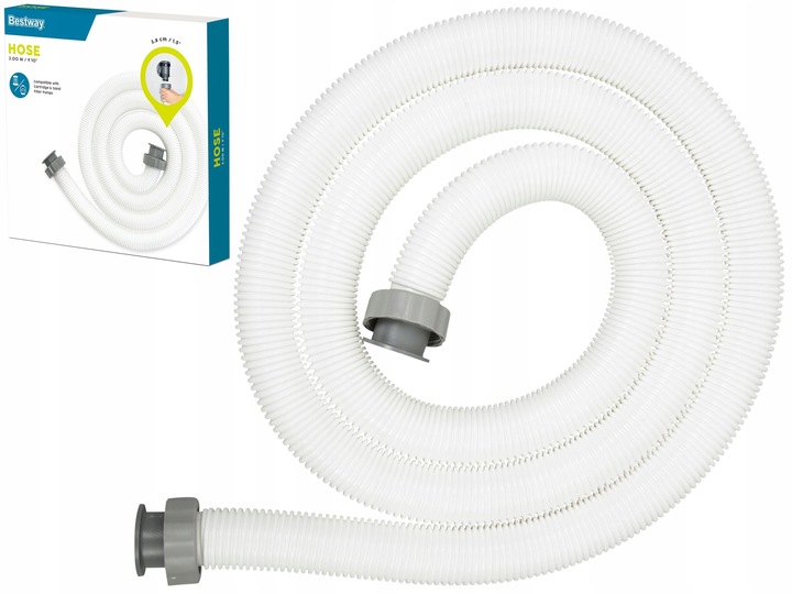 Шланг шланги с гайками для насоса бассейн насос фильтр труба 38мм 3М BESTWAY 58368