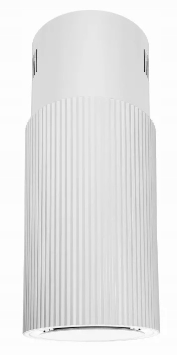 Okap wyspowy Ciarko Designe Monogram W biały