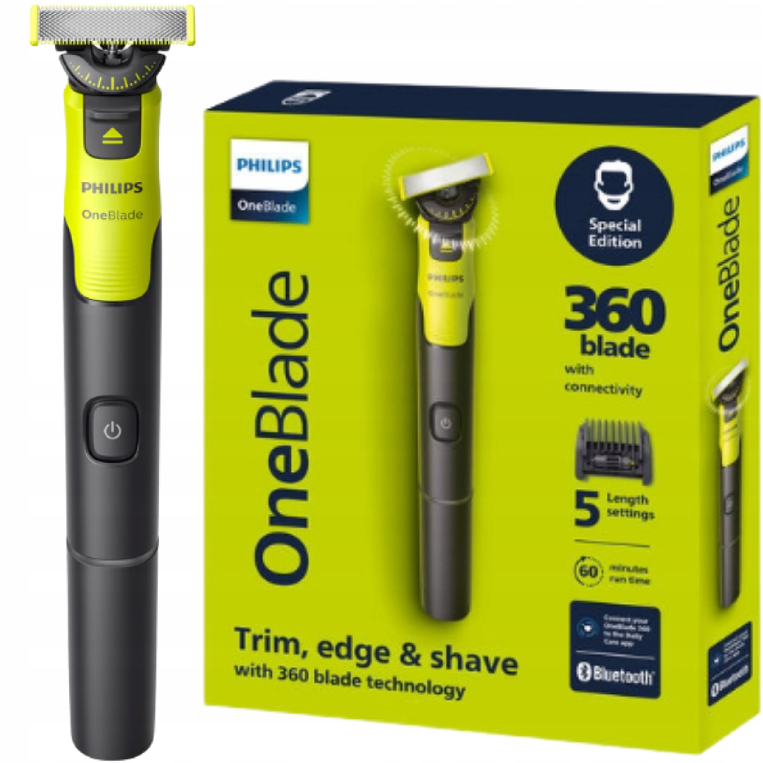 Golarka Philips OneBlade 360 QP4530/30 Do Stylizacji Trymer Maszynka