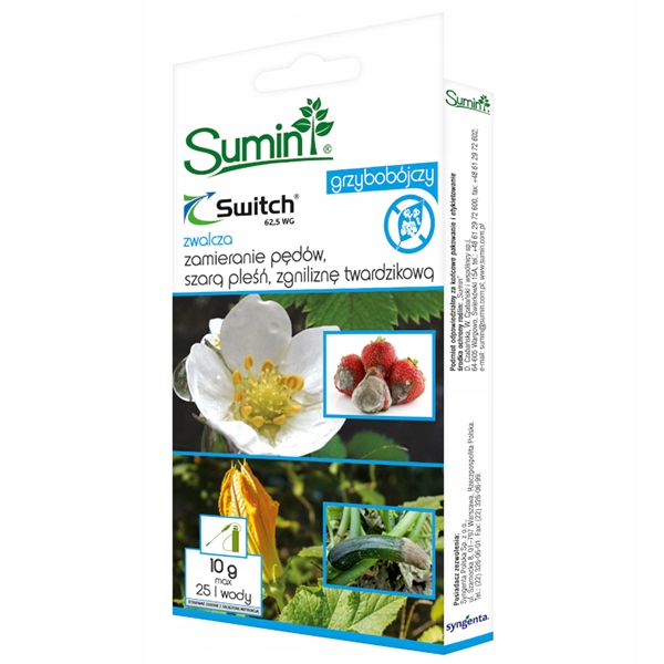 

Switch 62,5WG 10g Sumin Grzybobójczy Szara Pleśn