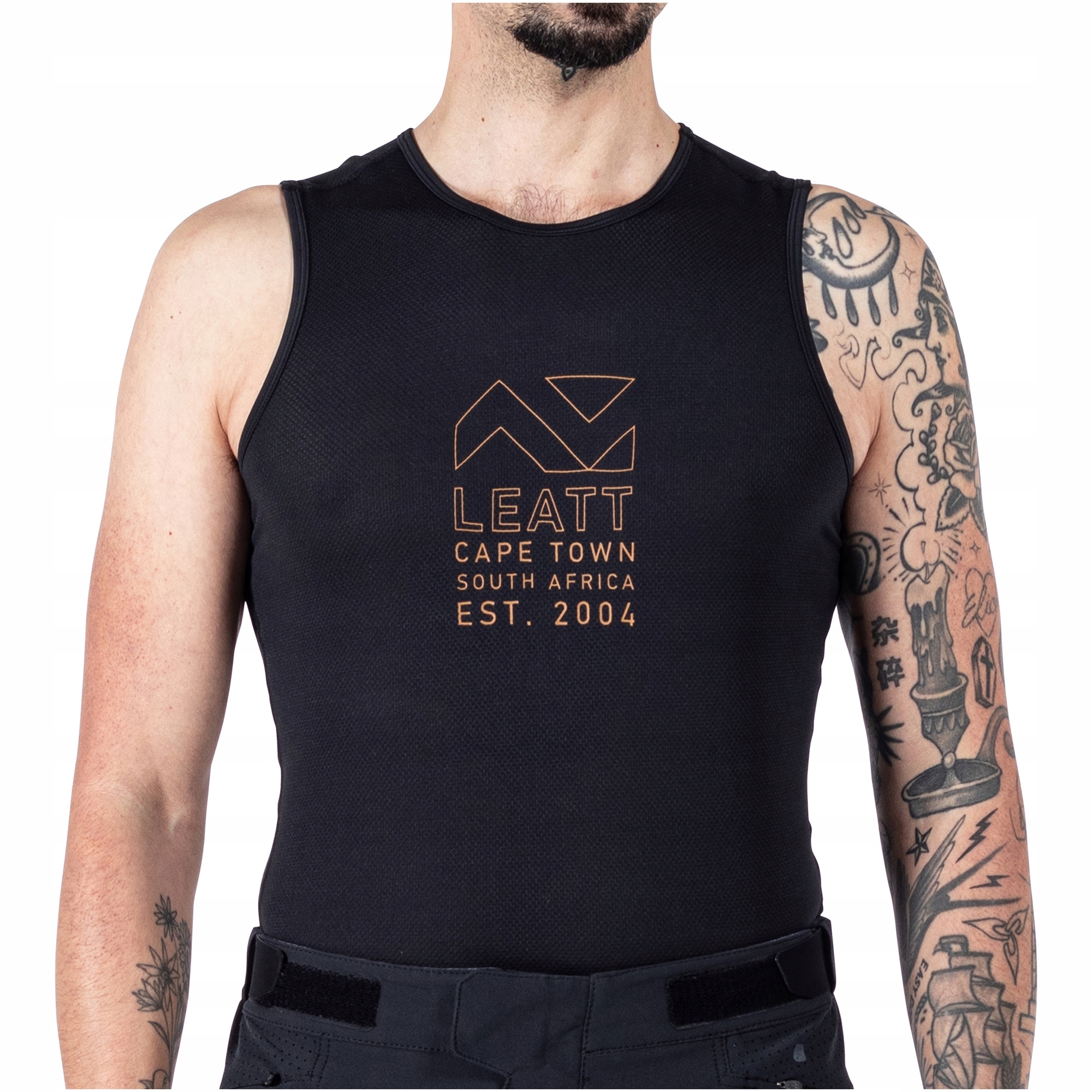 Spodní prádlo Cyklistické tričko Leatt Shirt Sleeveless Base, velikost L