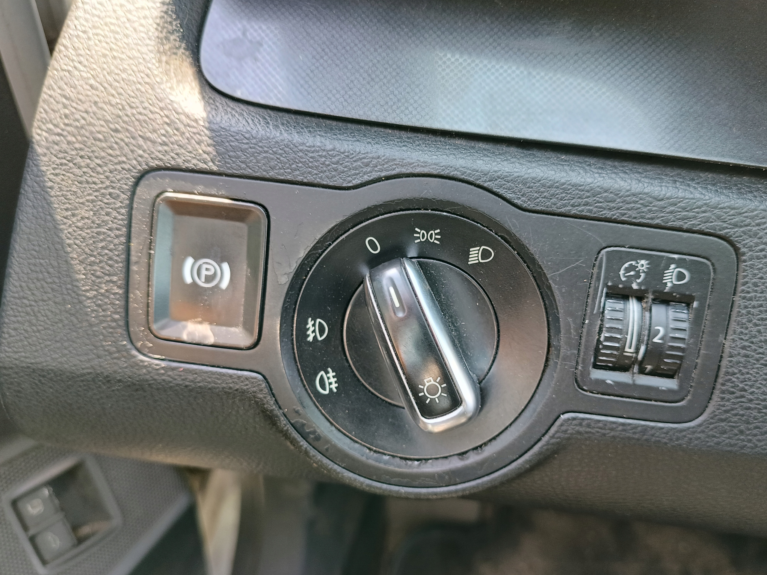 VW Passat B6 05-10 Schalter Schalter Bedienteil POKRETLO Leuchten