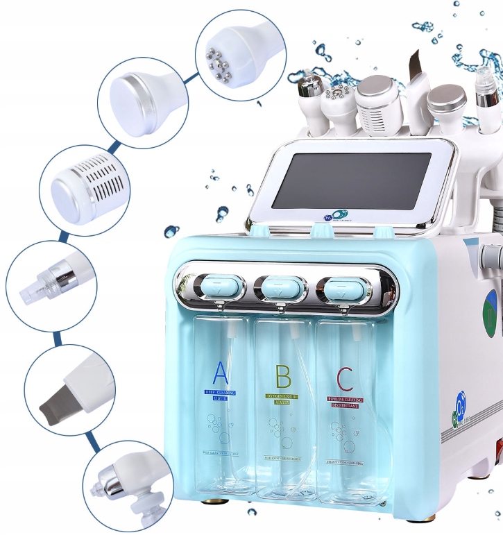 Vodíkové čištění 6v1 – vícestupňová péče o pleť