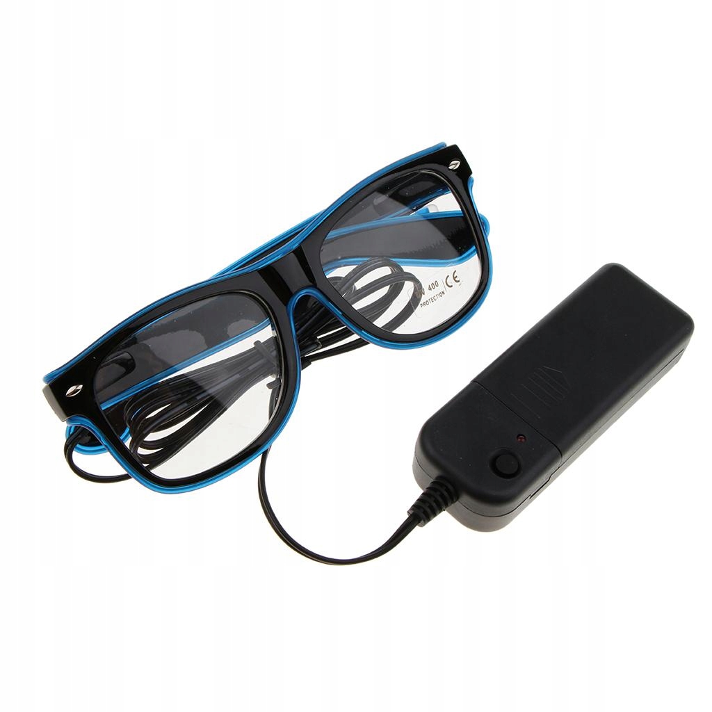 A/Halloweenowe oko LED Maskaradowe oko LED Materiał lateks