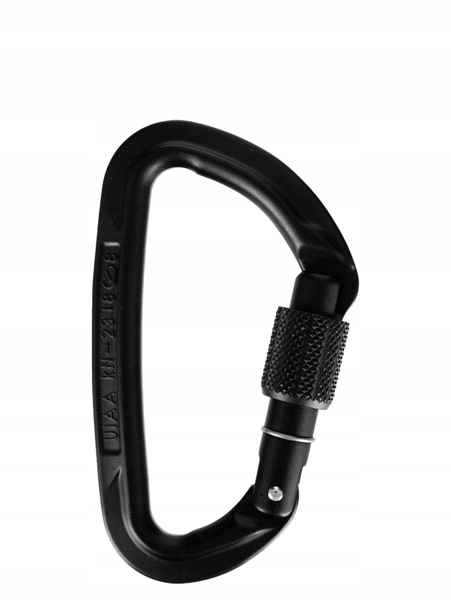 Karabinek wspinaczkowy Wild Country Session Screw Gate black