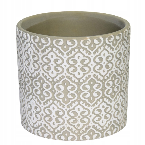 

Osłonka doniczka Ceramiczna Betonowa h12,5cm