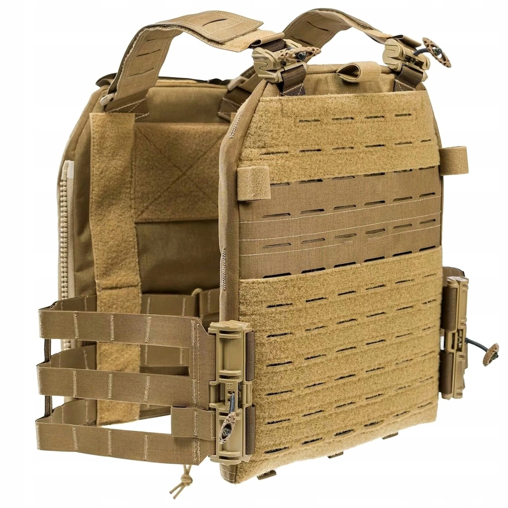 Vojenská taktická vesta Lindnerhof Plate Carrier MX042 Coyote L