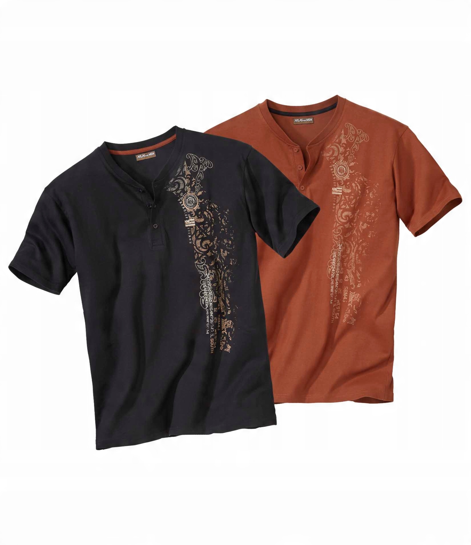 

Koszulka Męska Bawełniana T-shirt Zestaw M S3036