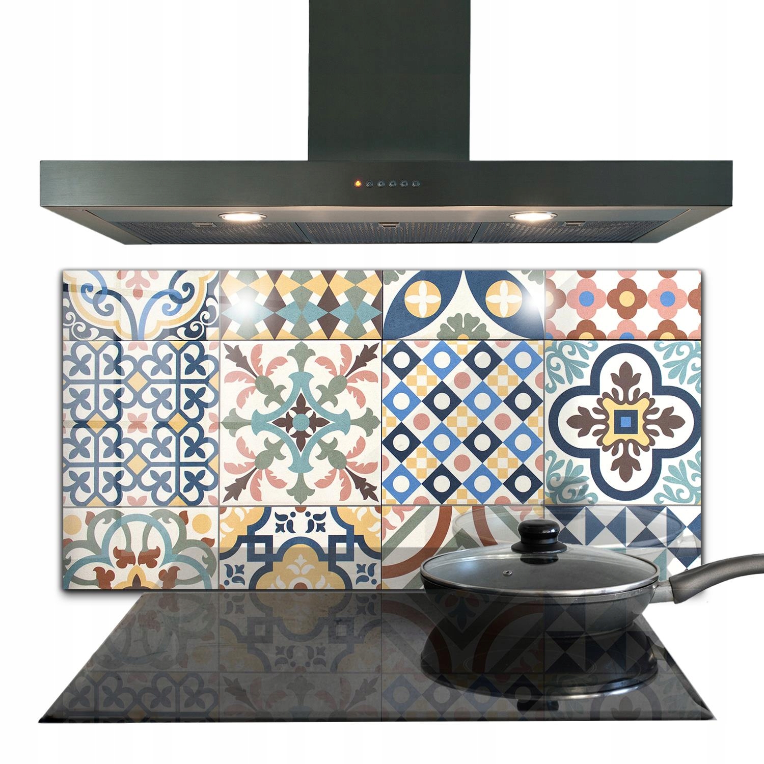 Lacobel Portugalská mozaika Ornamenty 100x50 cm