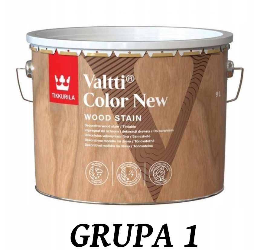 Impregnát Tikkurila Valtti Color New 9L Barvy Skupina 1 Barva 5079