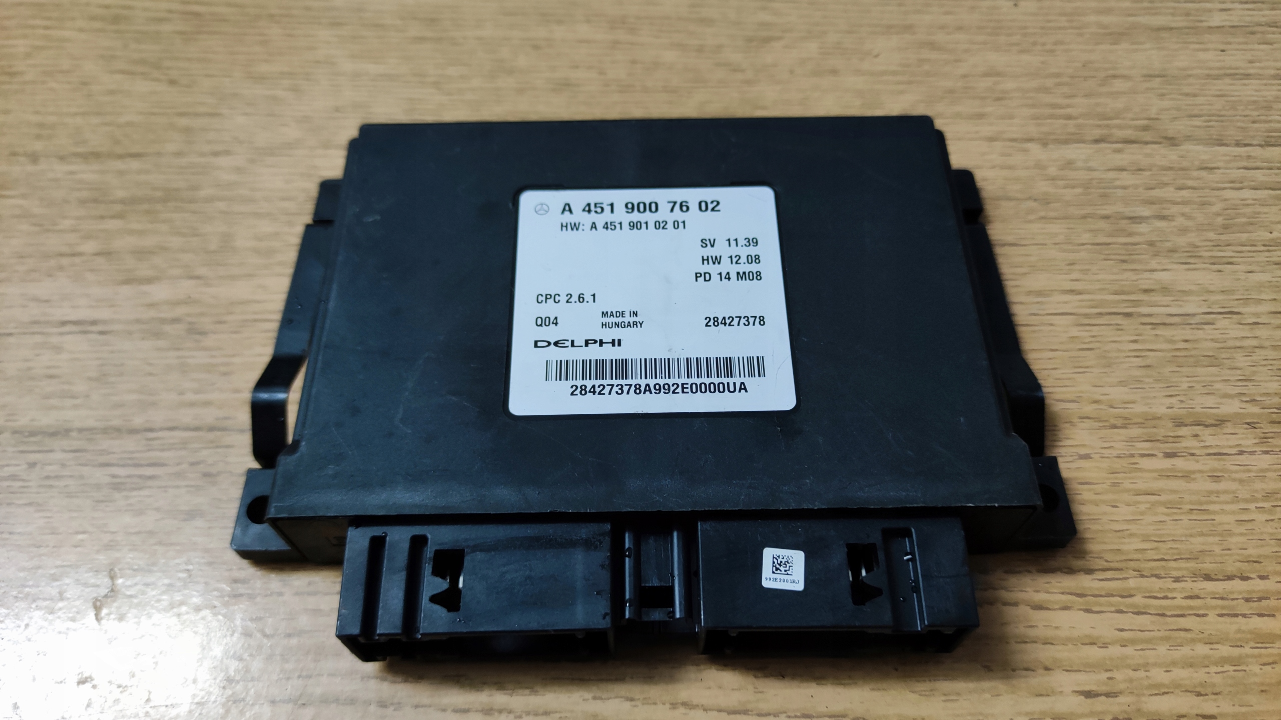 Smart ForTwo 451 Модуль Драйвера Delphi 4519007602