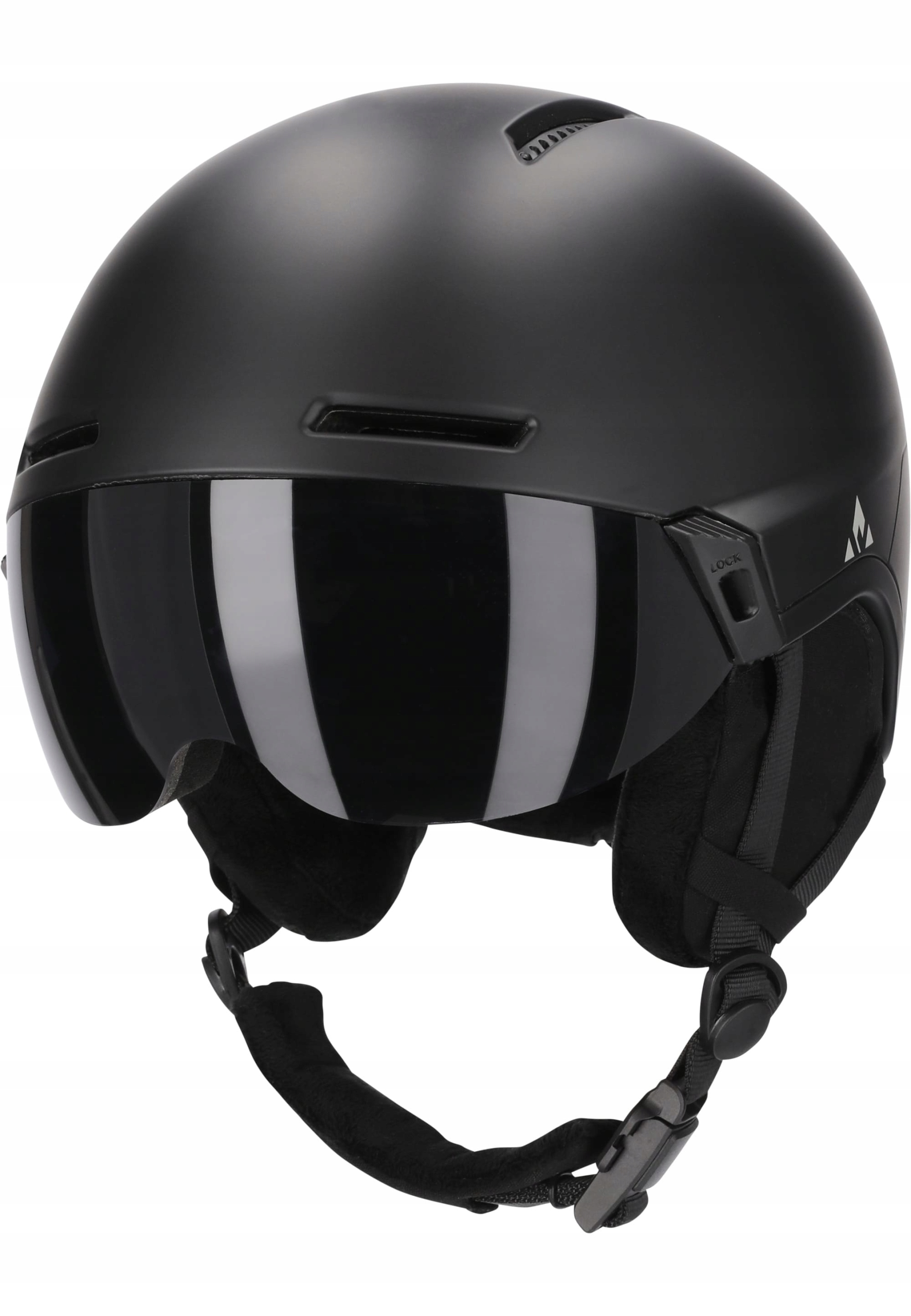 Lyžařská přilba s sklem Whistler Corviglia visor černá In-Mold L