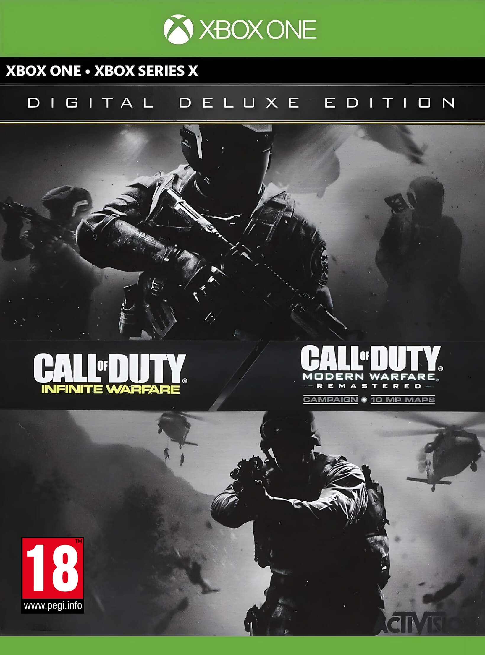 Call Of Duty Infinite Warfare Deluxe Edition Xbox One X/s Kod Klucz