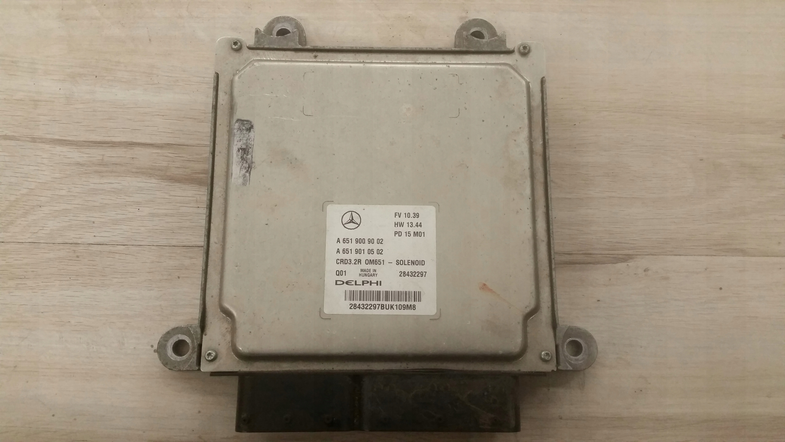 modulo computer Motore 6519009002 MERCEDES W212 2.2CDI HYBRID