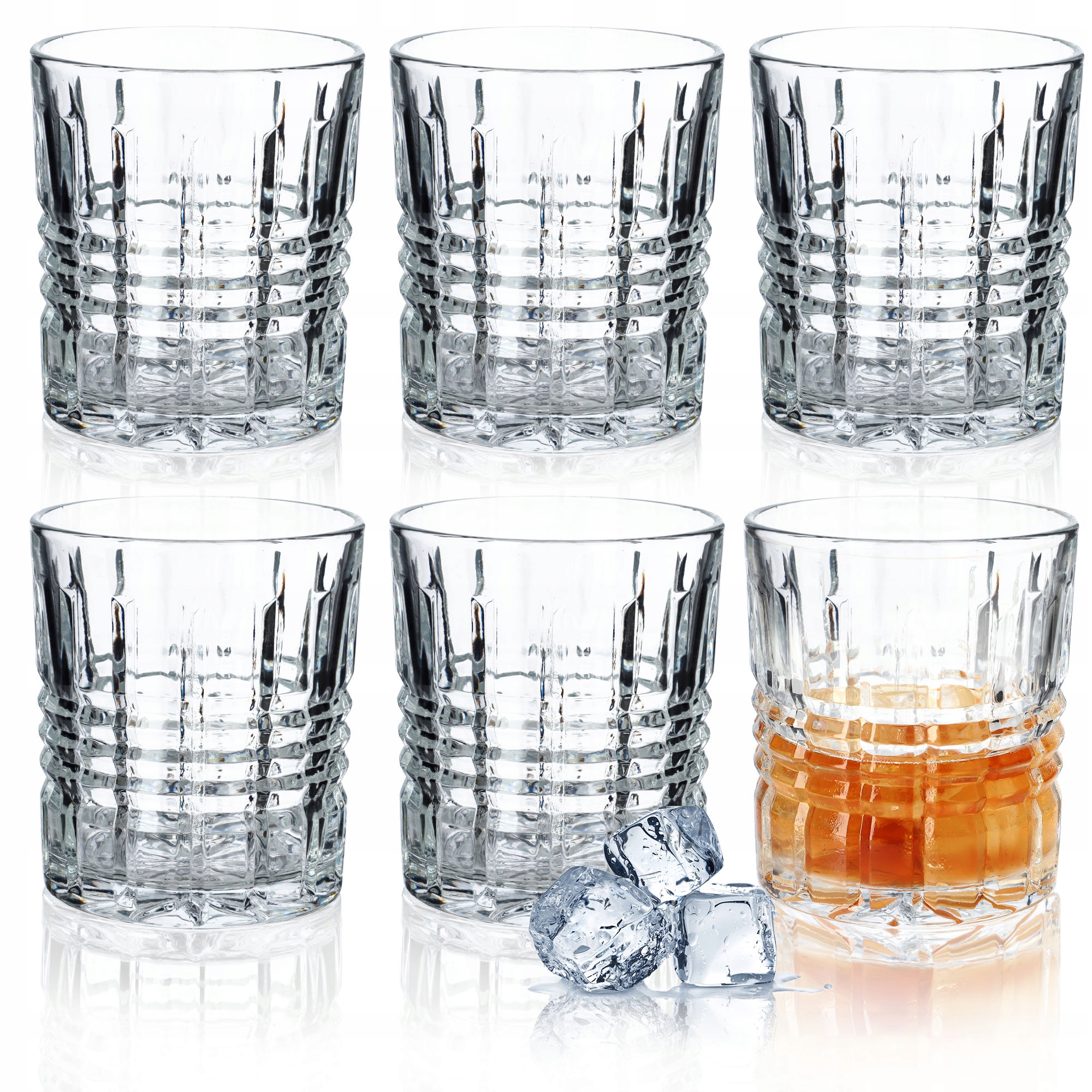 

Szklanki Do Napojów Wody Drinków 310ml 6 szt