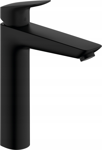 Bateria umywalkowa stojąca Logis czarny Hansgrohe 71090670