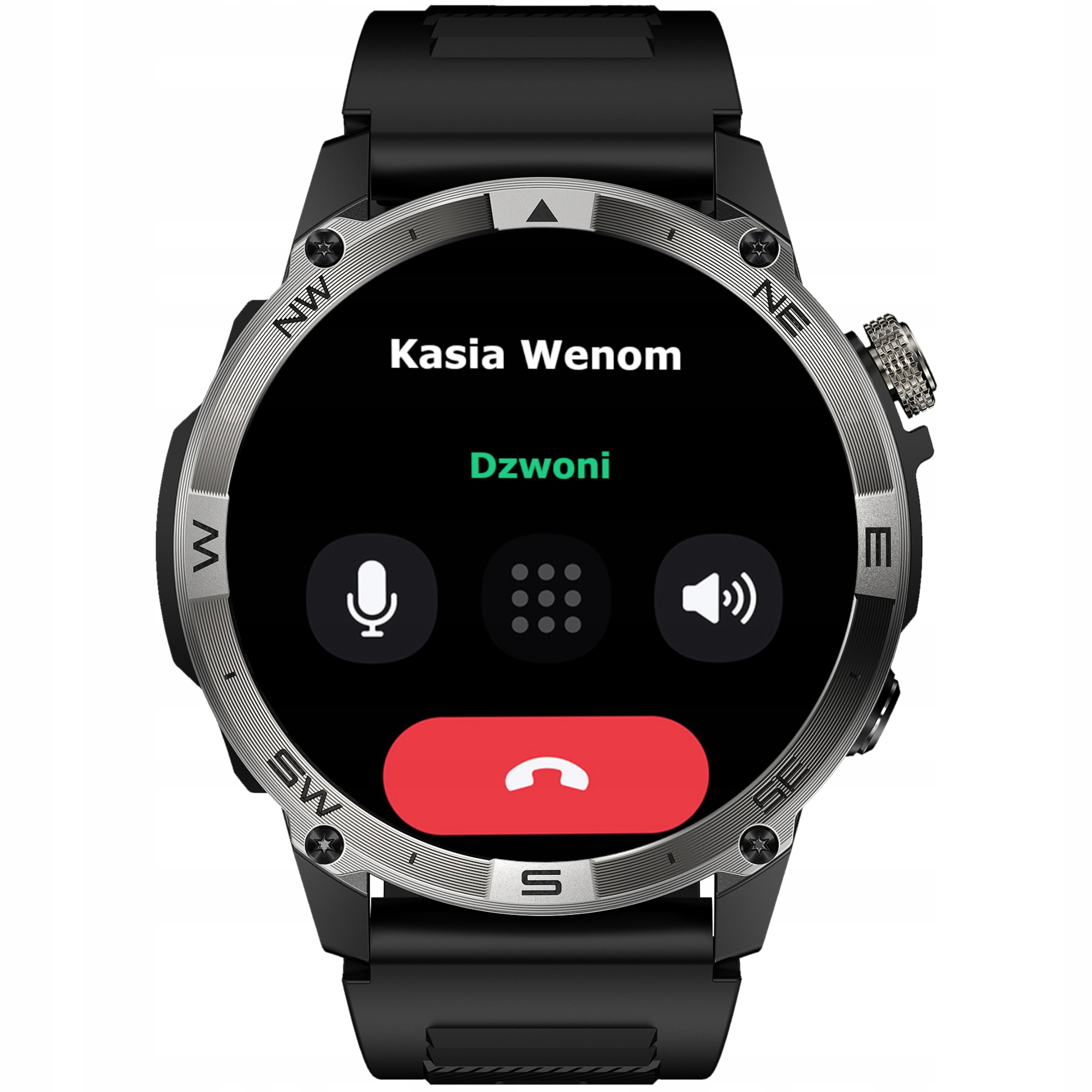 Smartwatch Wenom Explorer GPS Polskie menu Wodoodporny IP68 Smart Watch Model Explorer GPS