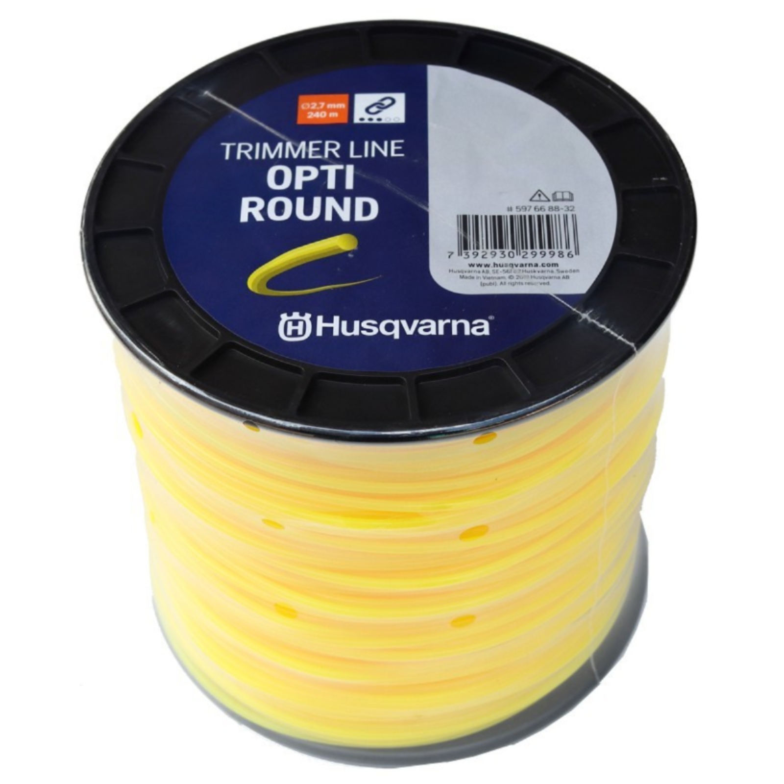 Žací Struna šňůra pro benzínové křovinořezy Opti Round Husqvarna 2,7 mm x 240 m Silná!