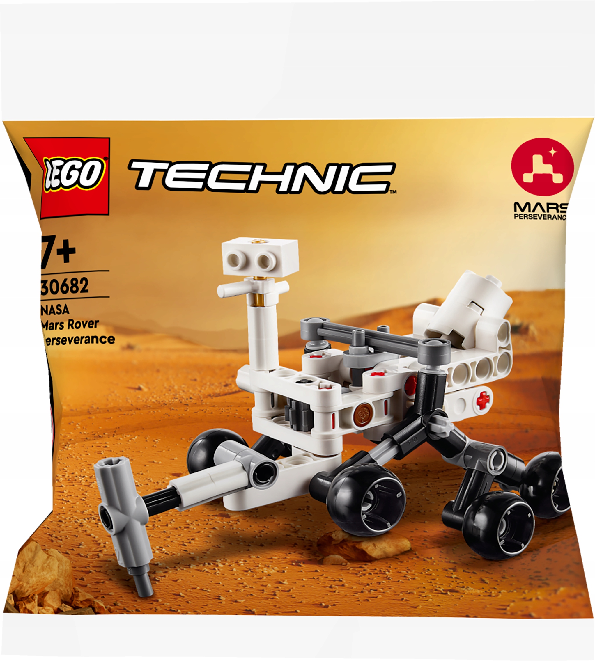 Saszetka Polybag Klocki LEGO TECHNIC 30682 NASA Mars Rover Perseverance ...