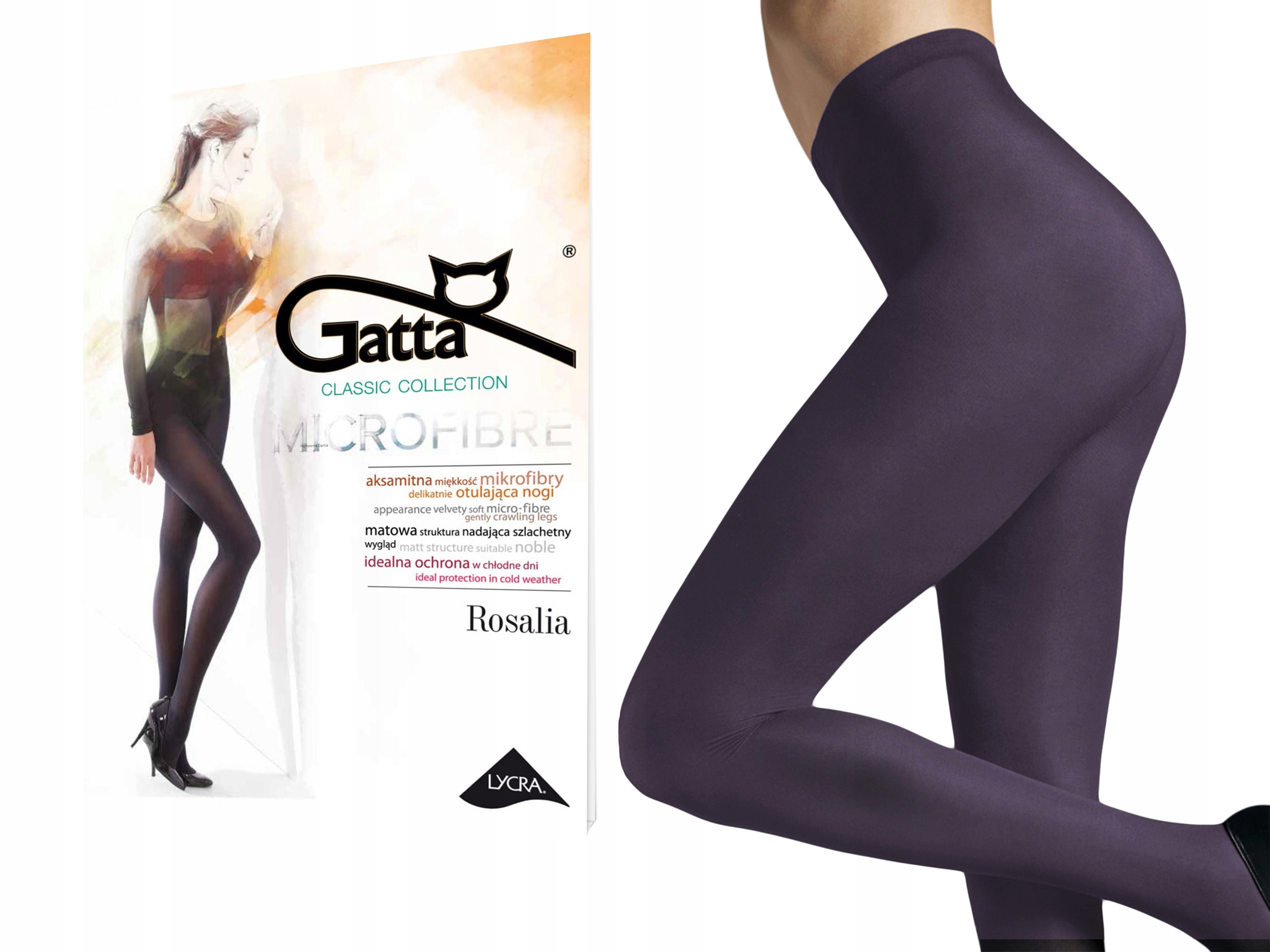 

Gatta Rosalia rajstopy 40 den blue night 2-S
