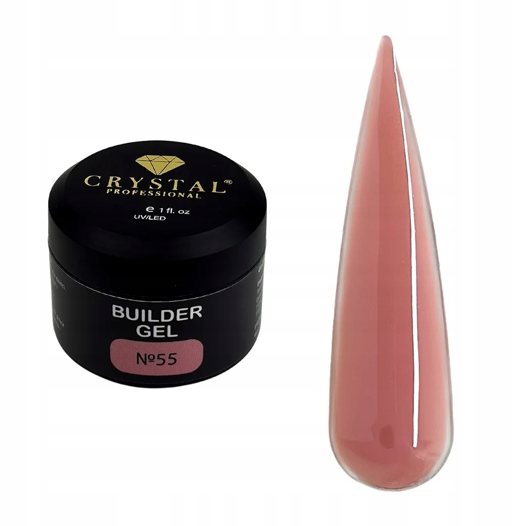 Builder Gel #55 50ml Crystal Professional stavební gel