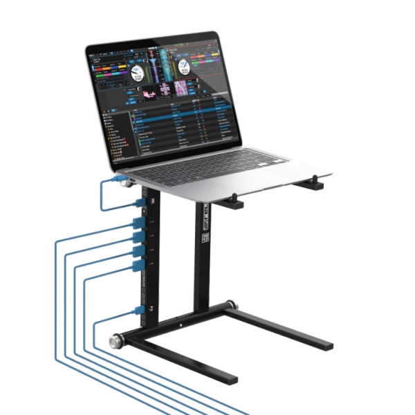 Reloop Stojanový Hub Stativ Na Laptop Kontroler S Usb Hubem