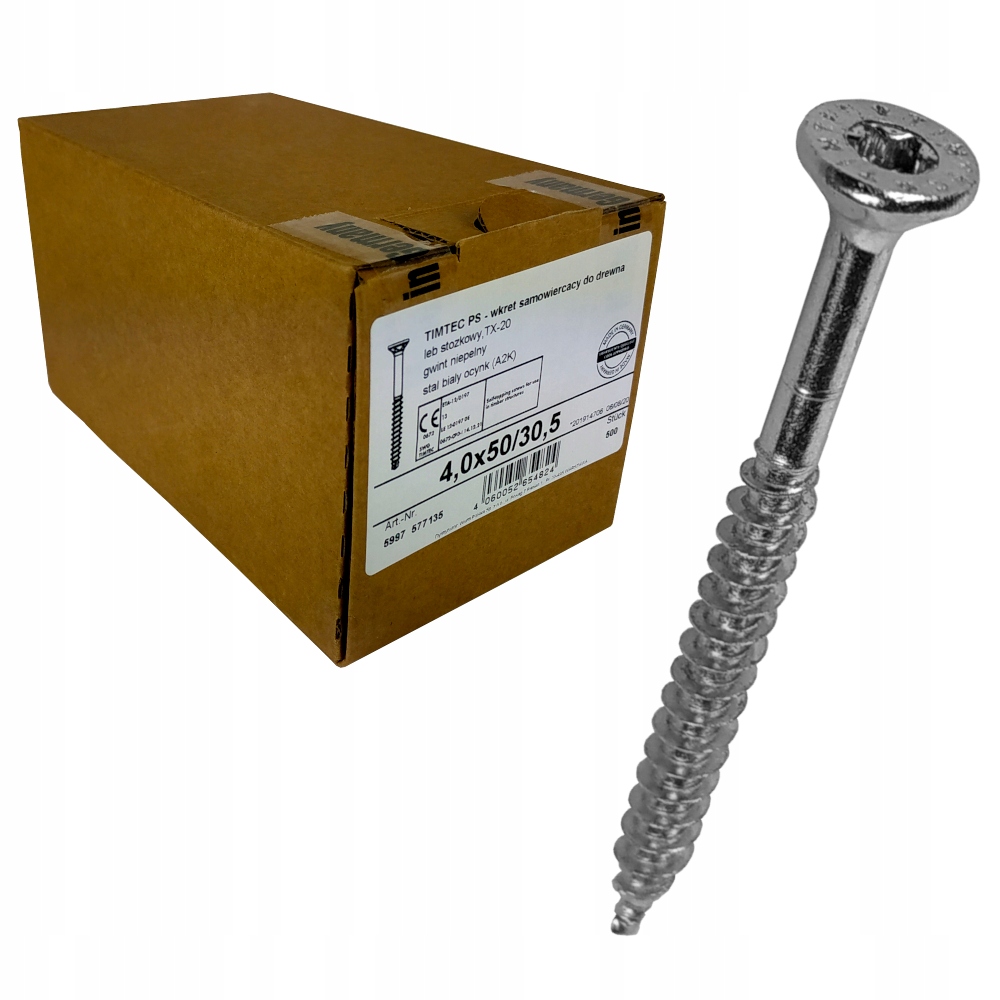 Wurth Timtec TX20 šroub 4x50 mm (assy) 500 ks