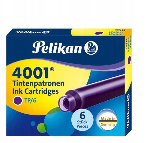 

Naboje Krótkie do Pióra Pelikan 6szt
