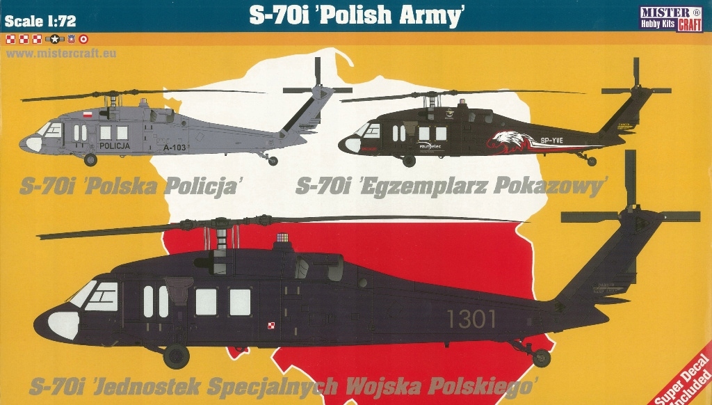 Mistercraft F-23 S-70i Polská armáda 1:72