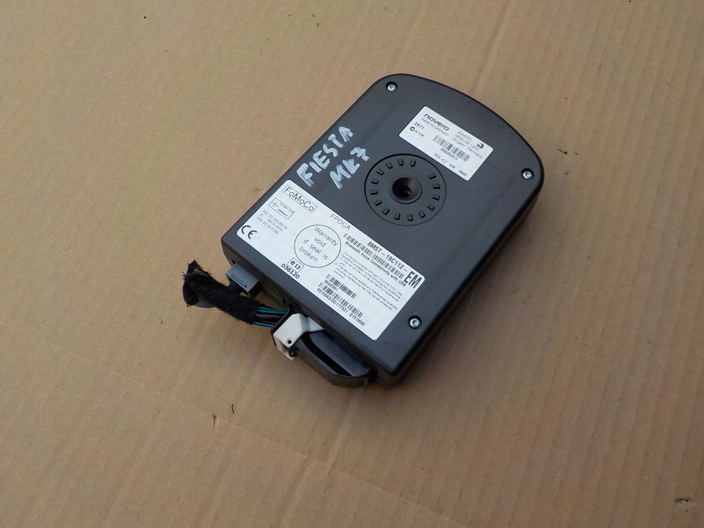 module bluetooth ford fiesta mk7 8M5T-19C112-EM