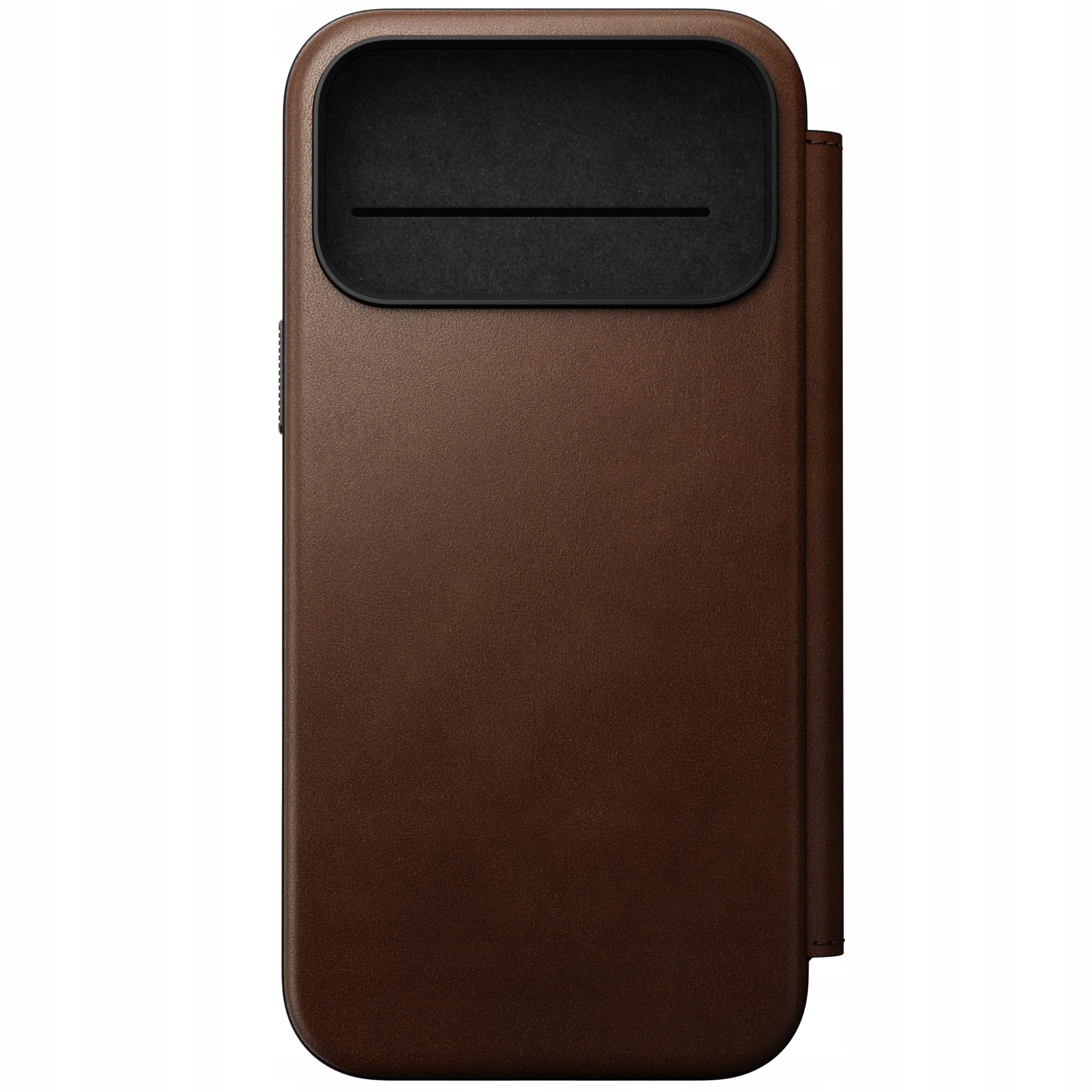 Nomad Modern Leather Folio do iPhone 17 Pro Max Brązowy