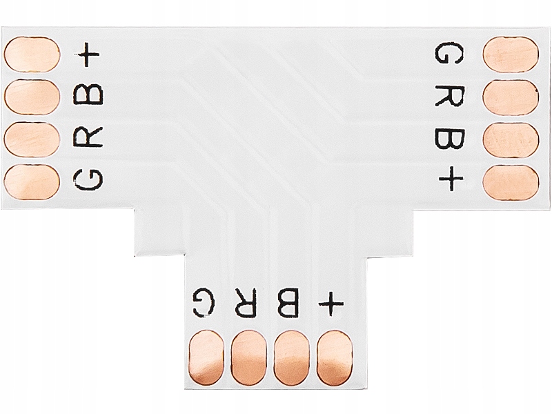 

Złączka konektor taśmy Led Rgb T 10mm 4 Pin