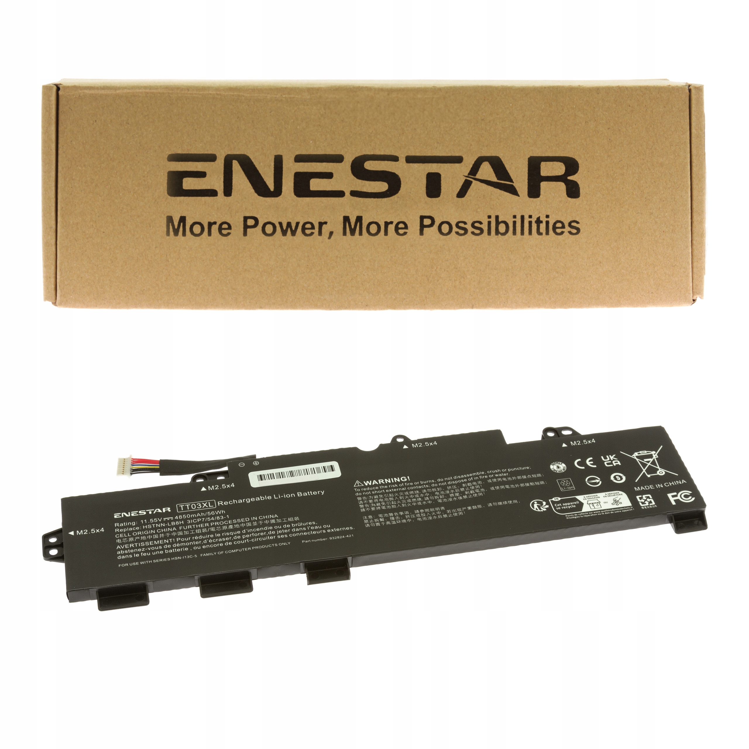 Premium bateria do Hp HSN-I13C-5 TT03XL EliteBook 755 G5 850 G6 Zbook 15U