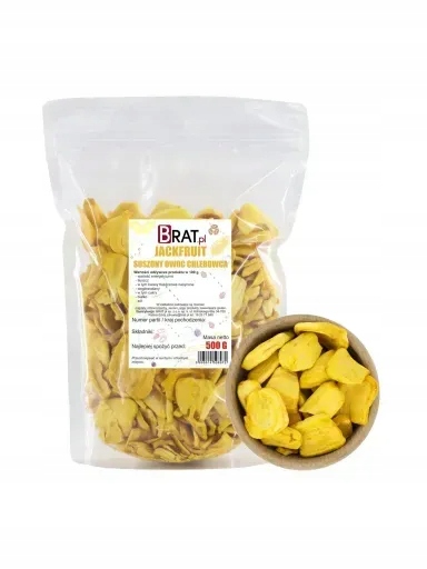 2x Brat Jackfruit – sušené chlebové ovoce 500 g