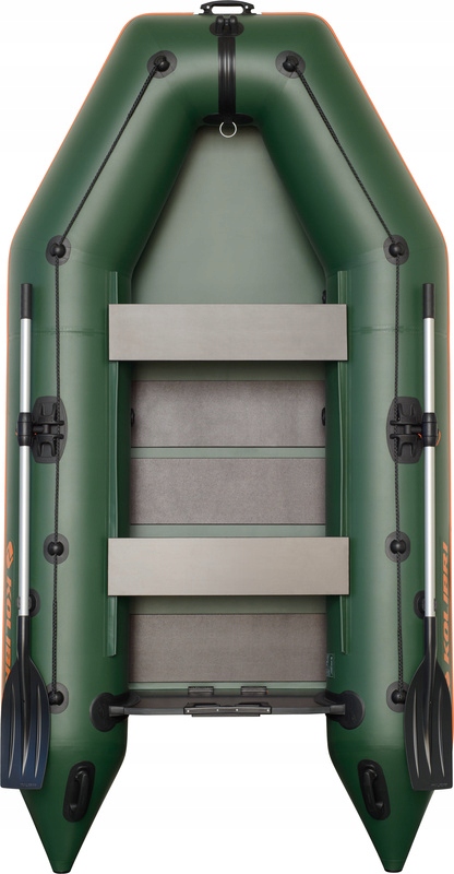 PONTON KOLIBRI KM-300PP PEŁNA PODŁOGA GW. 8 LAT Kolor zielony