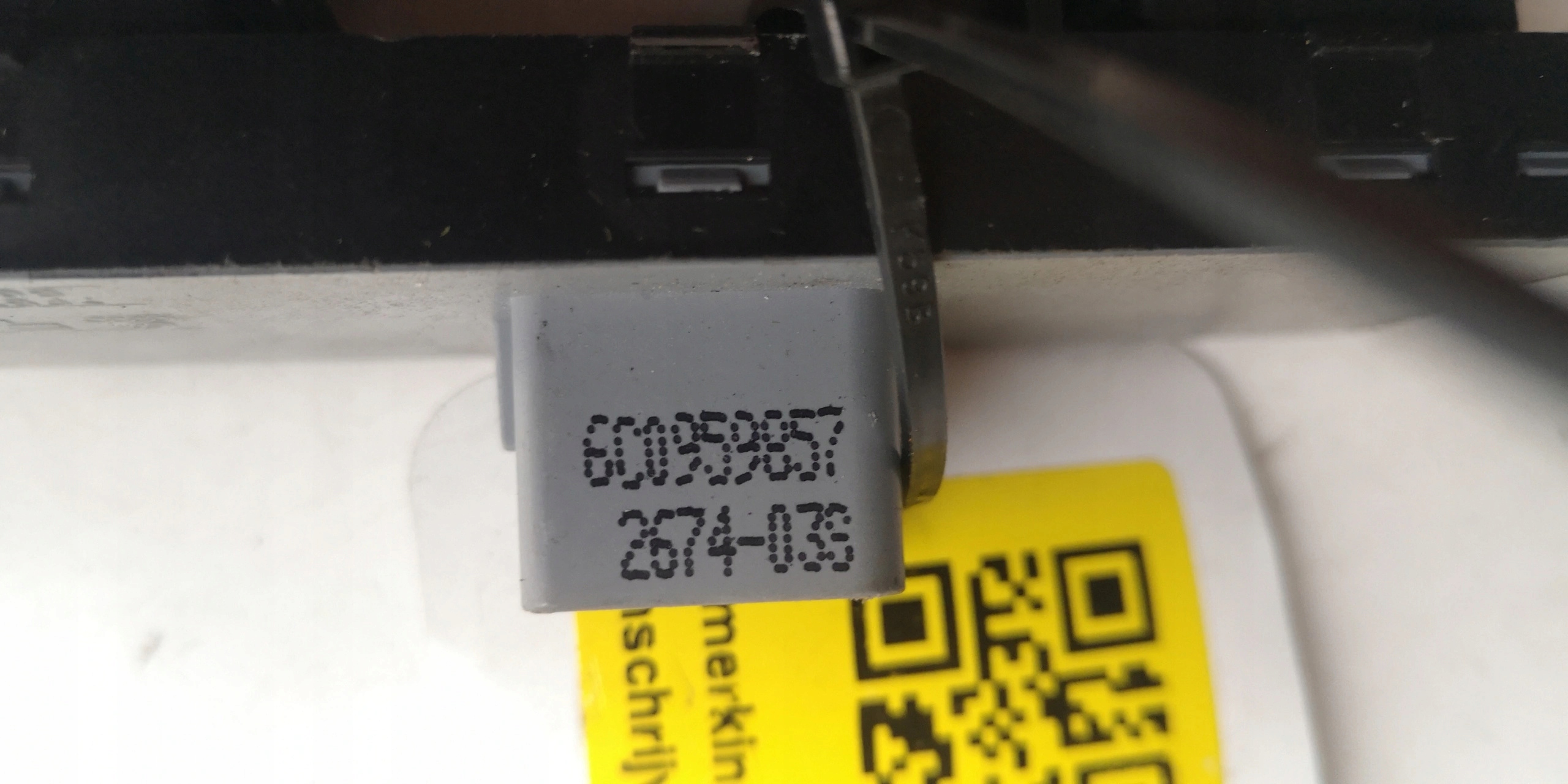 window control switch VOLKSWAGEN POLO V 6C0959857