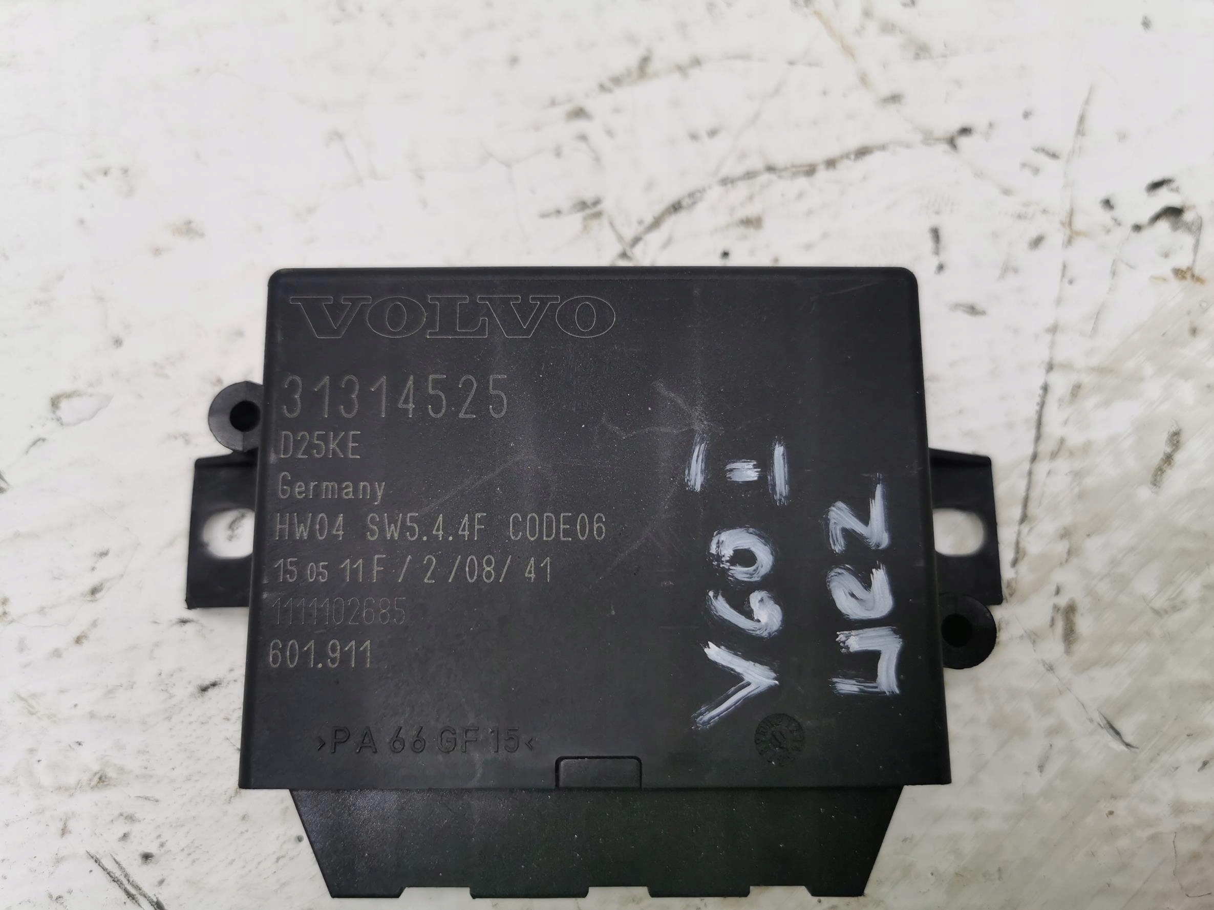 module control unit PDC VOLVO V60 and 31314525 10-18