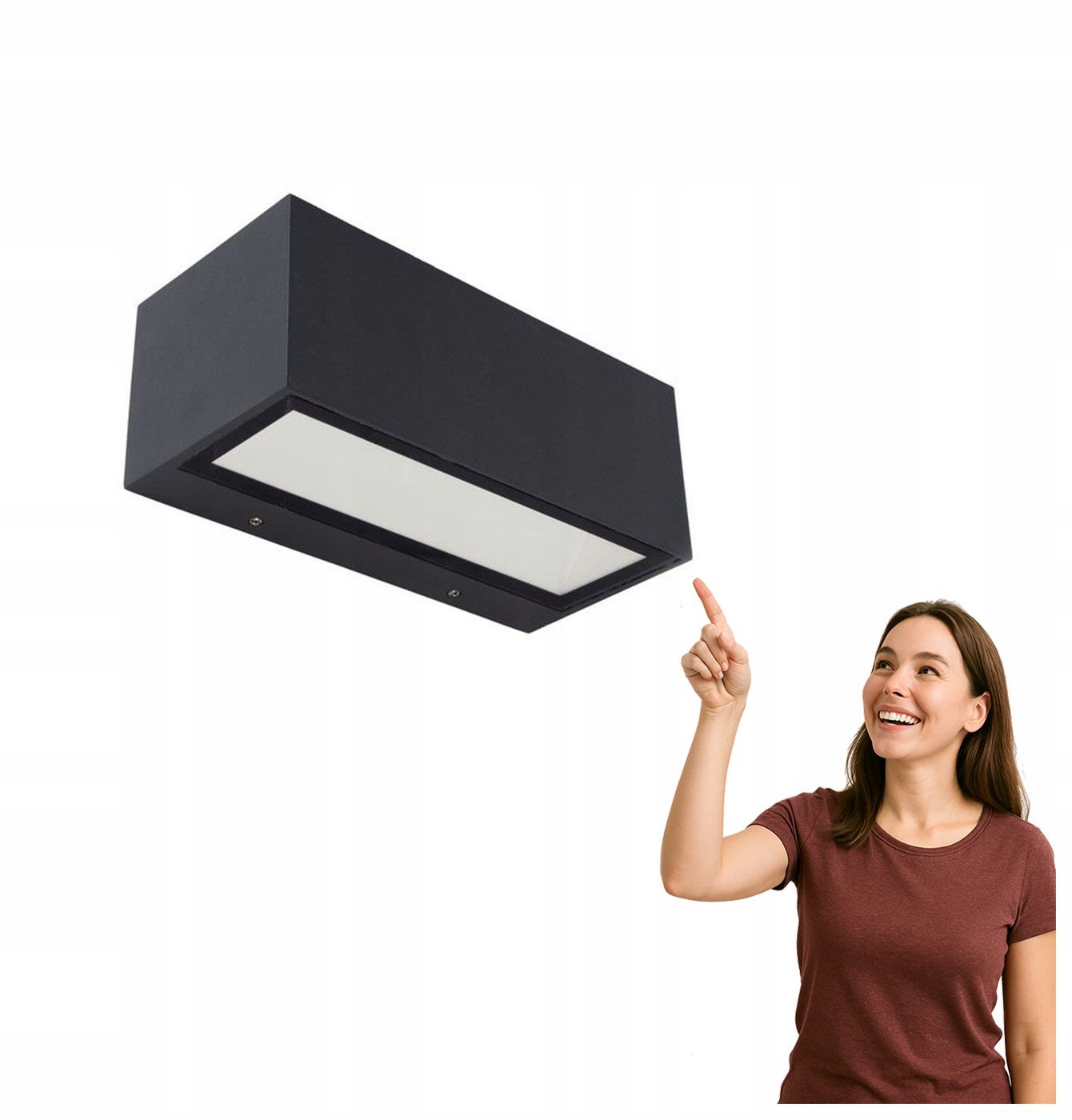 Led nástenná lampa 20W Gemini Lutec