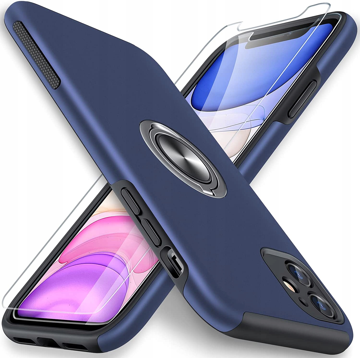 Etui Niebieskie Do Iphone 11 6'1 Cala