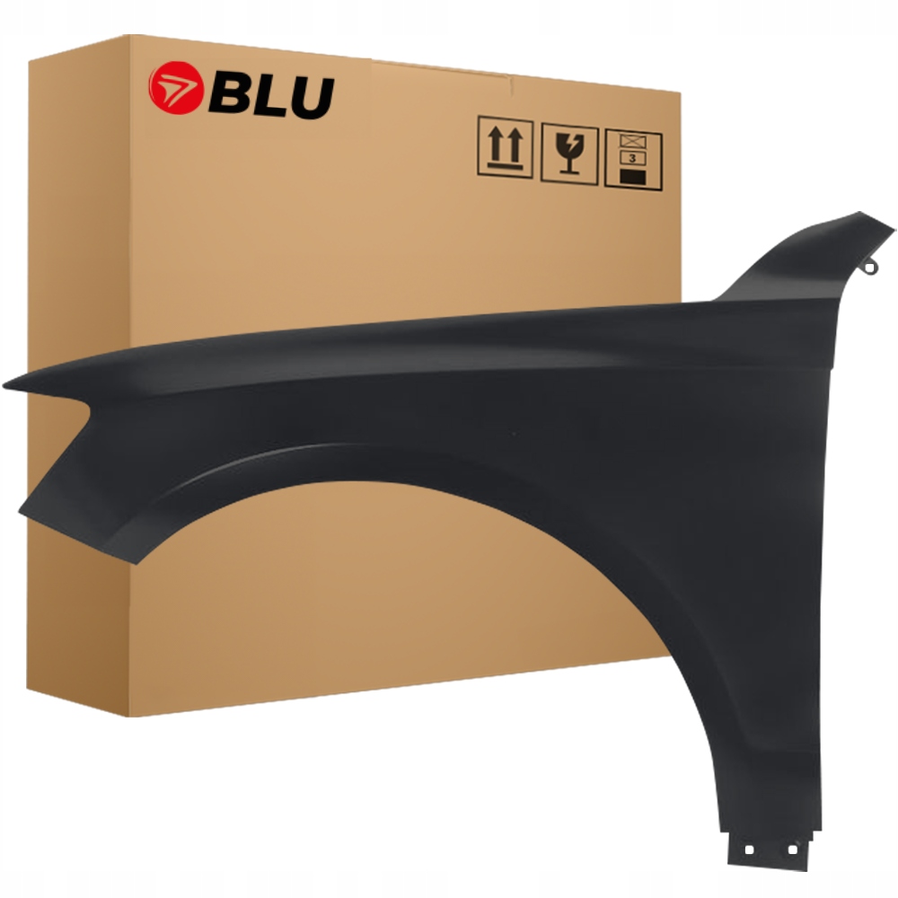 Blu Blatník Audi Q5 8R LZ7L levý šedý 08-16 přední