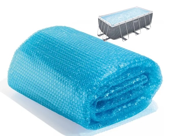 Silná solárna krytka pre basen Bestway na basen Power Steel 412x201x122 cm