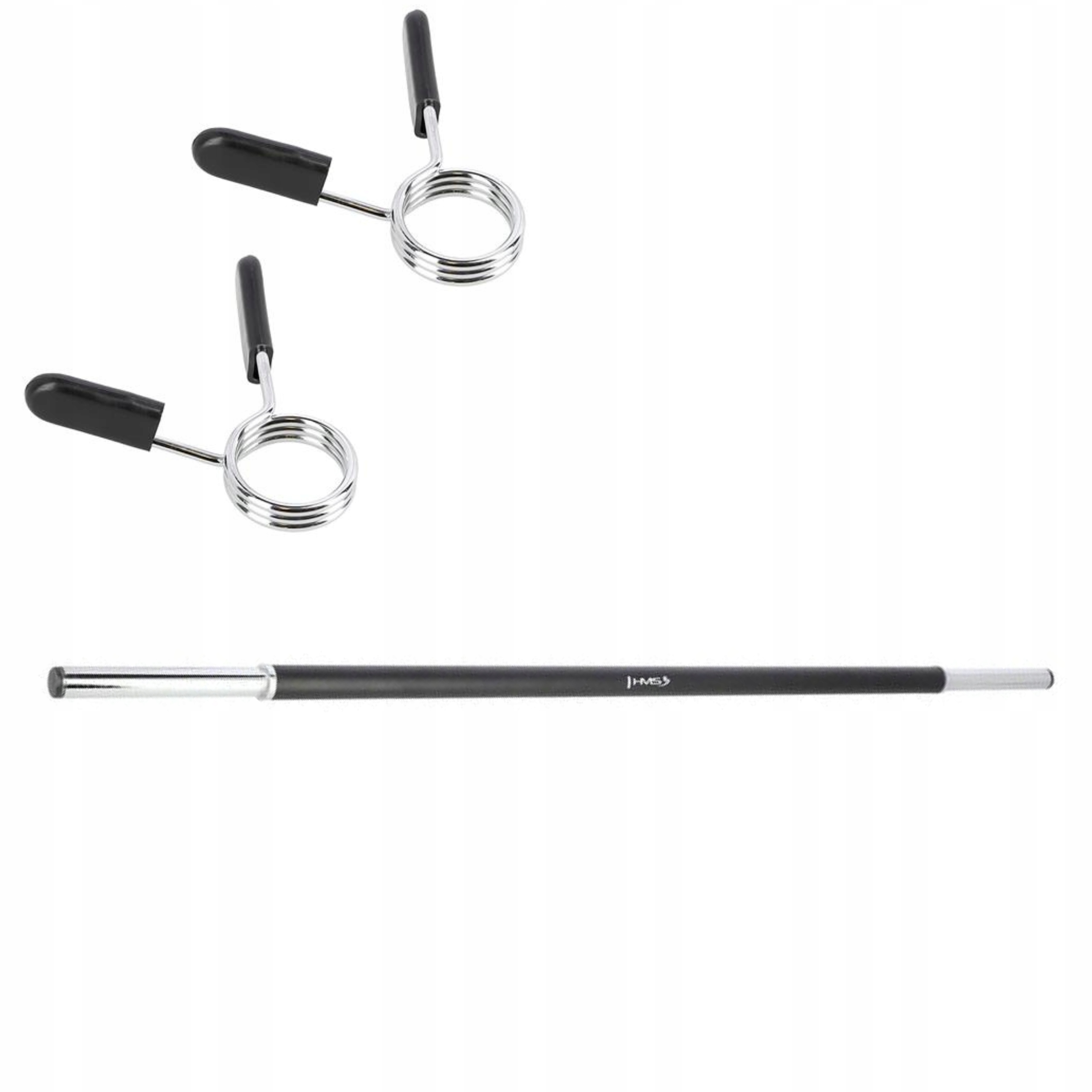 Gryf Treningowy 140cm Fitness Pianka Zaciski Hms Do Ćwiczeń