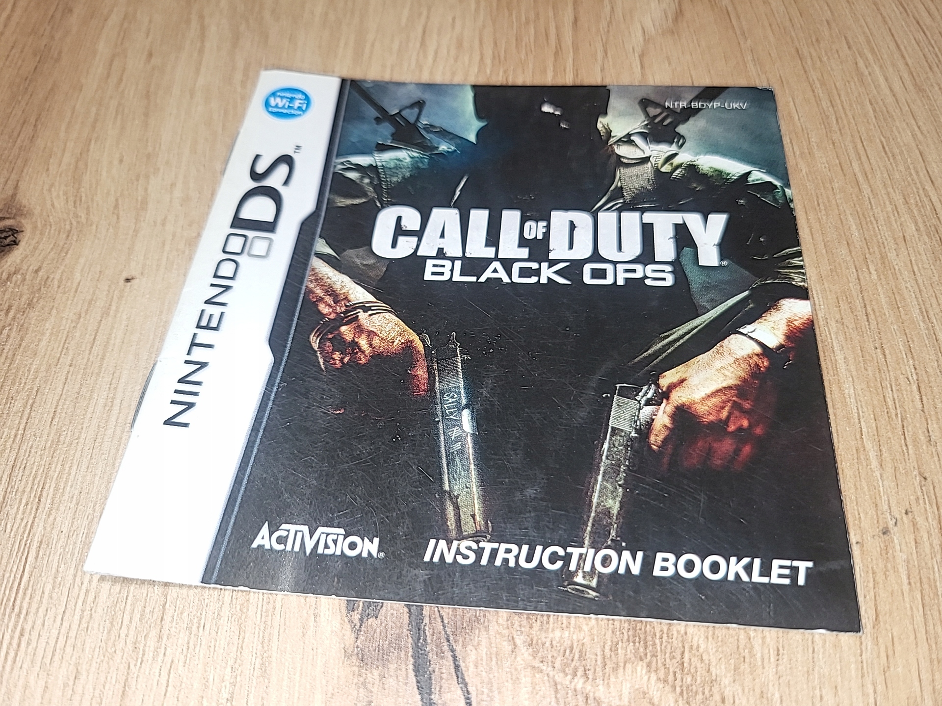 CALL OF DUTY BLACK OPS - NINTENDO DS bez gry TYLKO INSTRUKCJA!