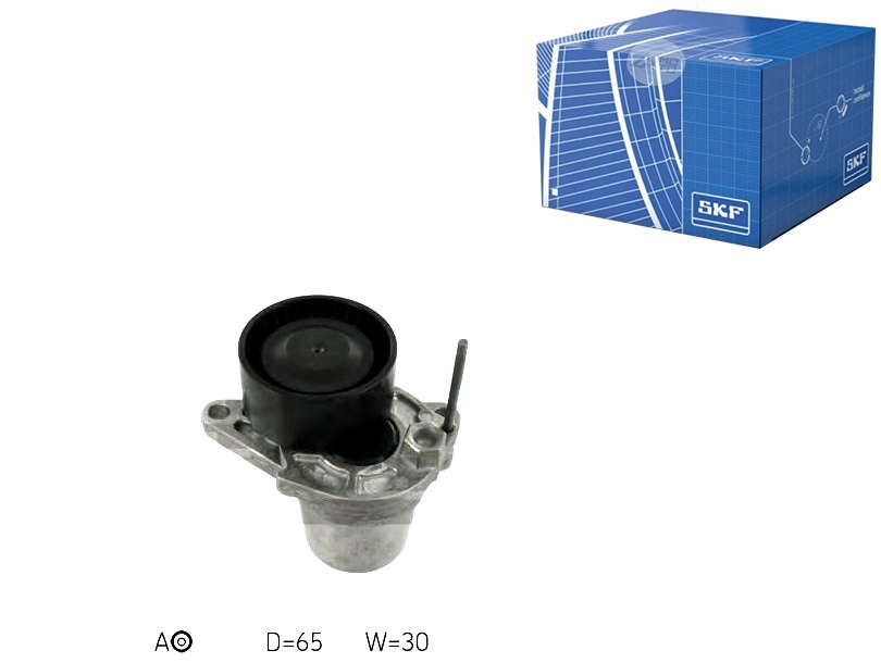 НАТЯГУВАЧ РОЛИК РЕМНЯ ПОЛІКЛИНОВОГО [SKF] 
