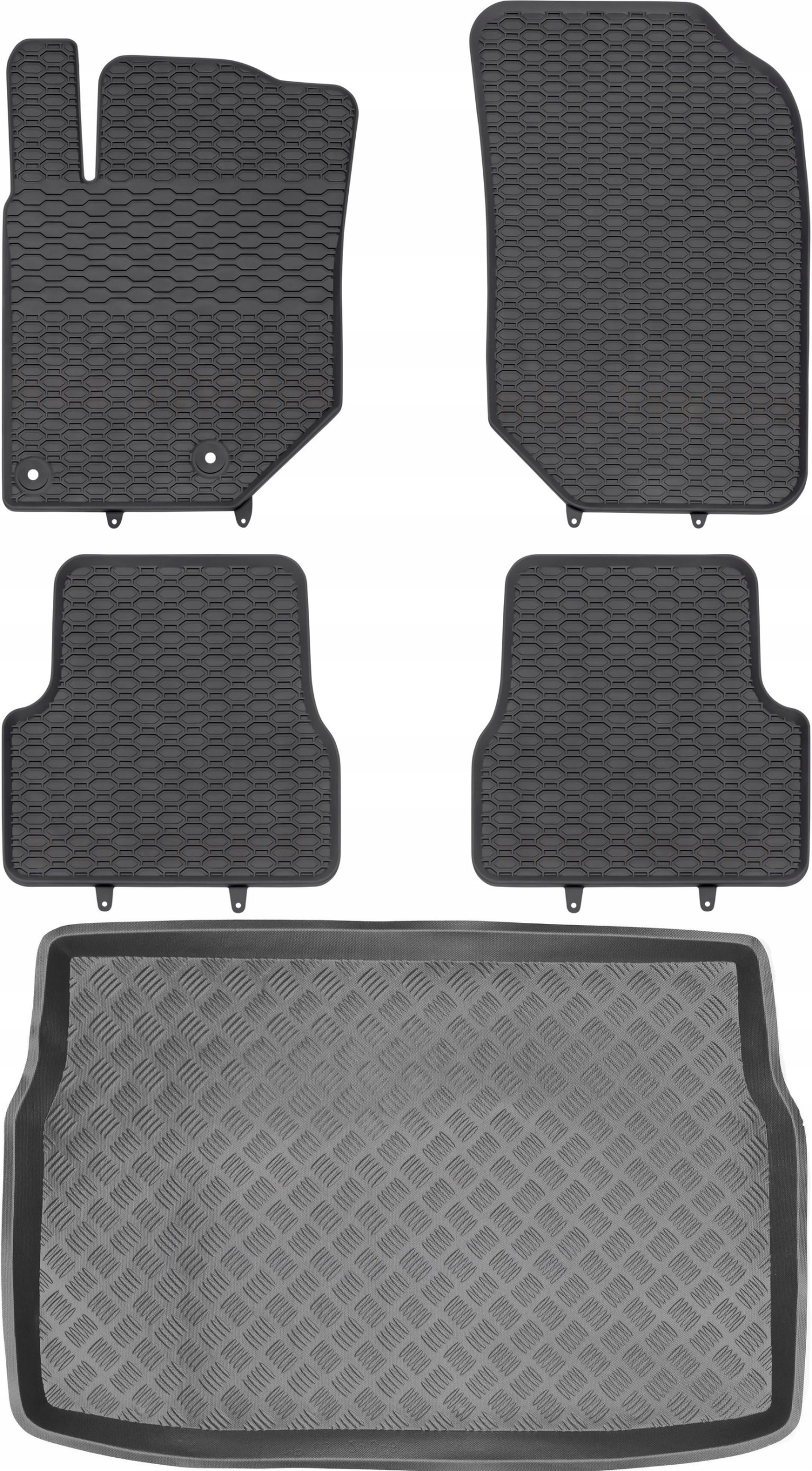 

Peugeot 208 II Hatchback 2019- Wkład i dywaniki