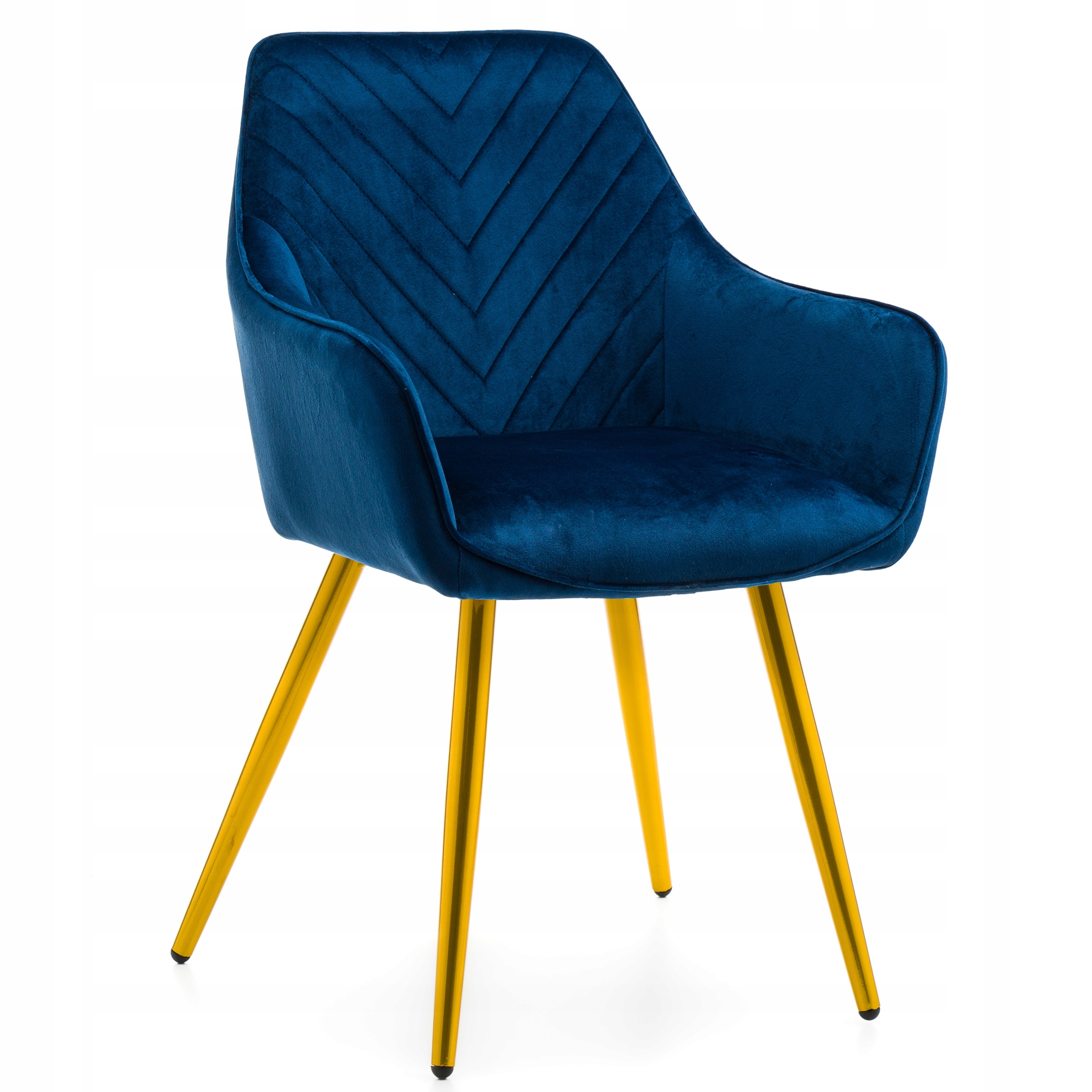 KRZESŁO TAPICEROWANE WELUROWE DO SALONU JADALNI NOWOCZESNE GLAMOUR VASTO