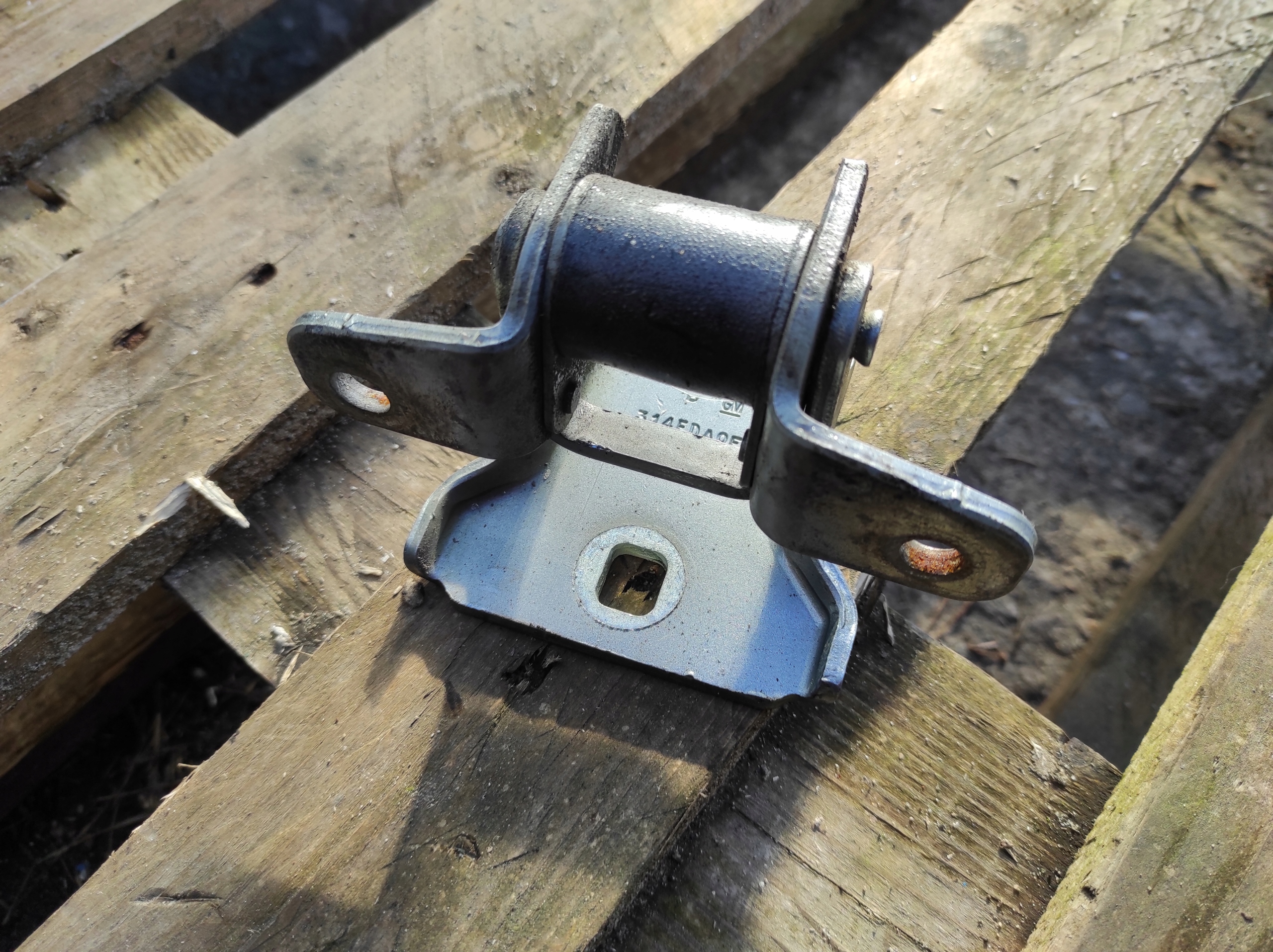 hinge door OPEL MERIVA B right rear part upper