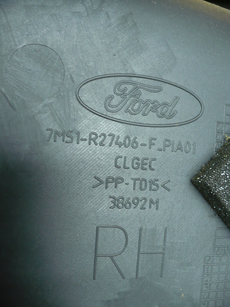 карта дверная задний правый FORD c-max MK1 РЕСТАЙЛИНГ 2.0